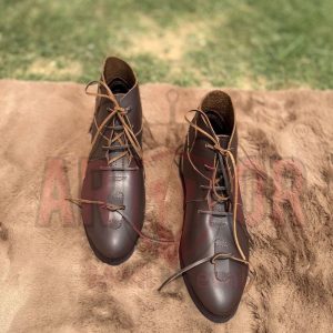 Medieval Leather Ankle Boot