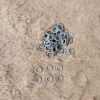 6 - 9 mm Solid Rings, Chainmail Rings Mild Steel, Loose ring Chainmails for Making,
