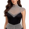 Aluminum Chainmail Dress Set, Butted Ring, Belly Dance Outfit Festival Costume, Handmade Top & Skirt
