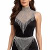 Chainmail Fringe Dress Set Aluminum 10mm Rings Festival Outfit | Belly Dance Costume | Top & Skirt,
