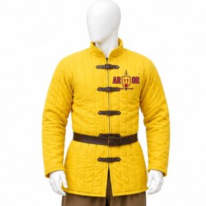 Cotton Medieval Gambeson Jacket Padded Armor Tunic Viking LARP SCA Reenactment Costume,