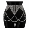 Chainmail Belt, Silver Aluminium Hip Chain with 10mm Rings